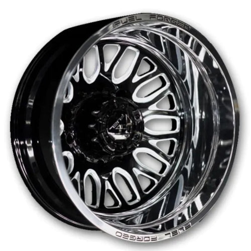 Fuel Forged FF76D Black Milled Wheel