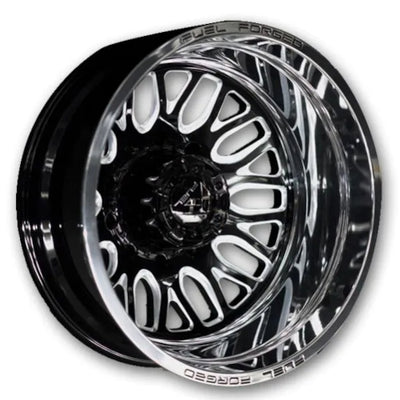 Fuel Forged FF76D Black Milled Wheel