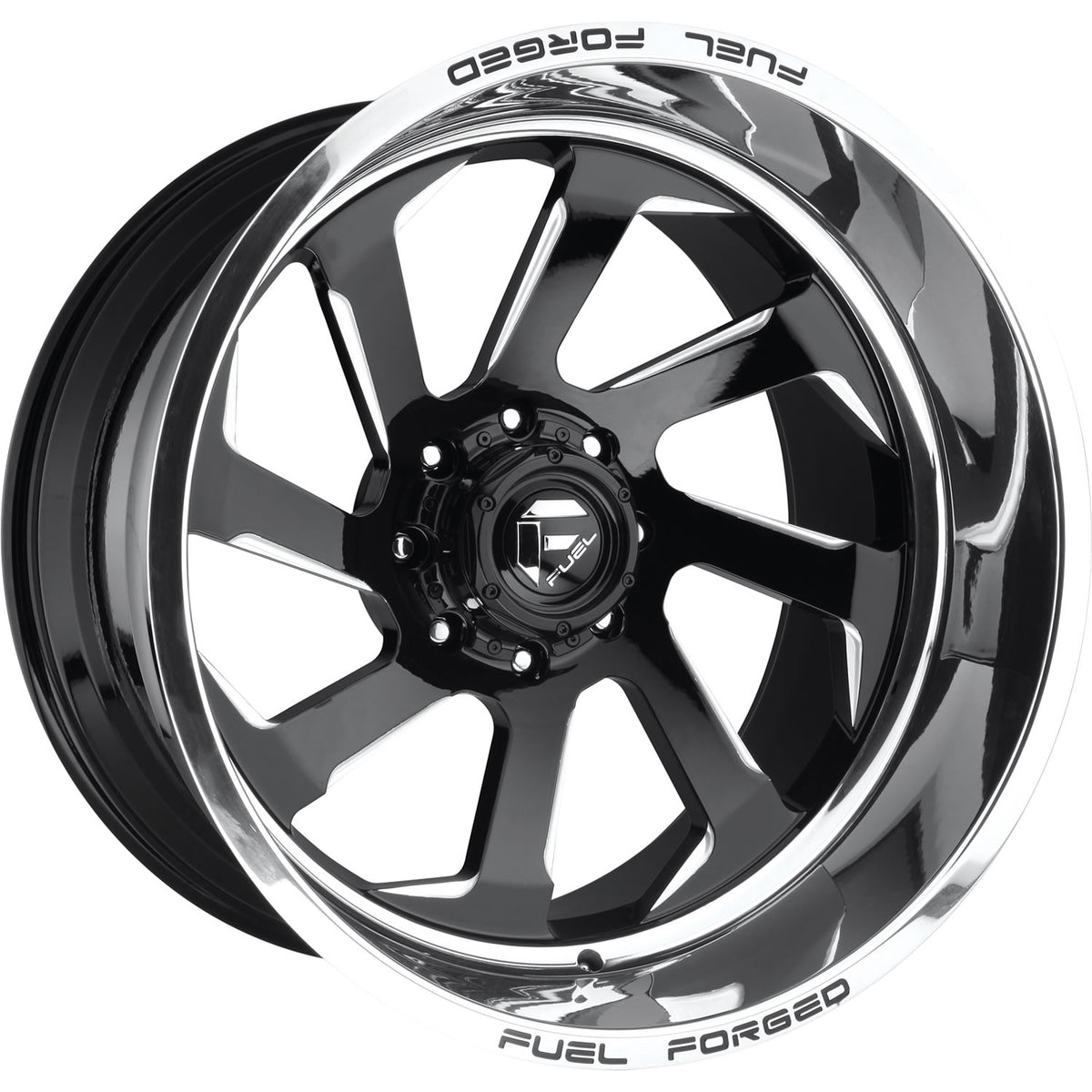 Fuel Forged FFC39 Black Milled Wheel