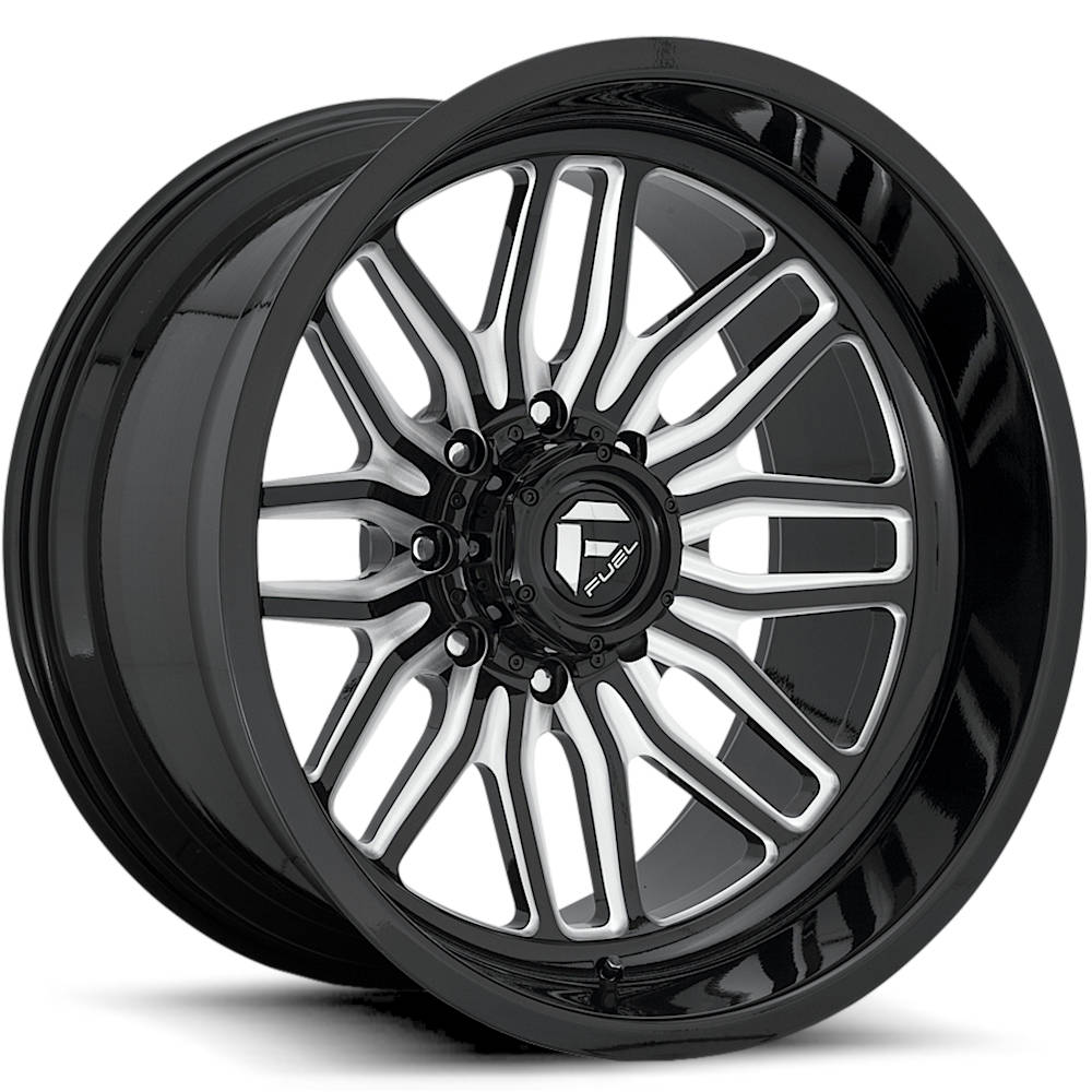 Fuel Forged FFC66 Black Milled Wheel