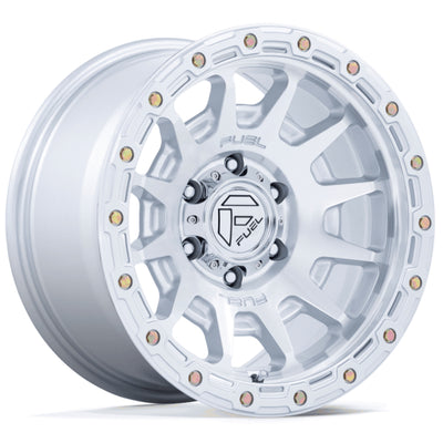 Fuel Fortress Silver Machined Wheel