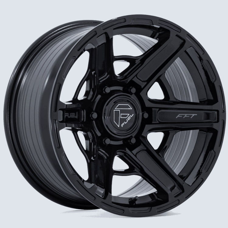Fuel Gambit Gloss Black Wheel