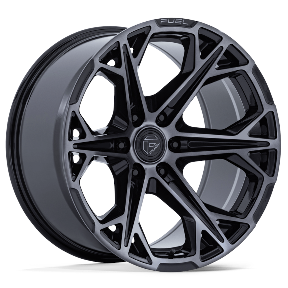 Fuel Hammerhead Black Machined Wheel