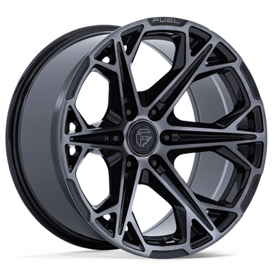 Fuel Hammerhead Black Machined Wheel