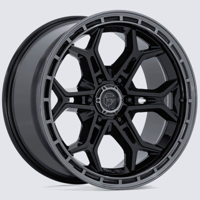 Fuel Heathen Black Wheel