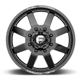 Fuel Mono DE09 FF09D 22x12 -50mm Matte Black Milled (8x180)