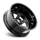 Fuel Mono DE09 FF09D 24x8.25 -246mm Matte Black Milled (8x210)
