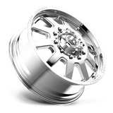 Fuel Mono DE09 FF09D 24x8.25 +105mm Polished (10x225)