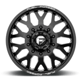 Fuel Mono DE19 FF19D 20x10 -24mm Gloss Black Milled (10x170)