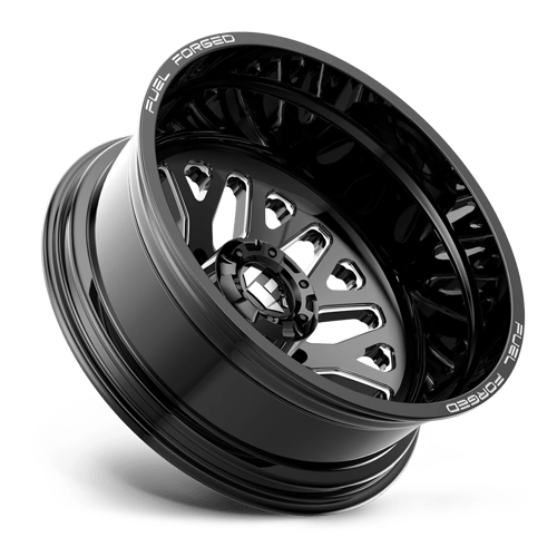 Fuel Mono DE19 FF19D 24x8.25 -225 Gloss Black Milled