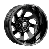 Fuel Mono DD39 FF39D Black wheel