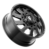 Fuel Mono DD39 FF39D 20x8.25 10x225 Gloss Black Milled heavy-duty commercial wheel