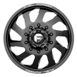 Fuel Mono DD39 FF39D 20x8.25 10x225 Gloss Black Milled heavy-duty commercial wheel