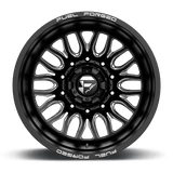 Fuel Mono DB66 FFC66 20x8.25 Matte Black Milled heavy-duty truck wheel