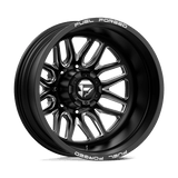 Fuel Mono DB66 FFC66 20x8.25 -202mm Matte Black Milled