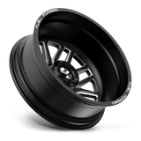 Fuel Mono DB66 FFC66 20x8.25 -202mm Matte Black Milled