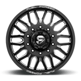 Fuel Mono DB66 FFC66 22x8.25 Matte Black Milled heavy-duty truck wheel