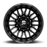 Fuel Mono DB66 FFC66 22x8.25 -202mm Matte Black Milled (10x225)