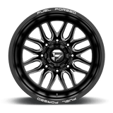 Fuel Mono DB66 FFC66 22x8.25 -202mm Matte Black Milled (8x200)