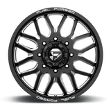 Fuel Mono DB66 FFC66 22x8.25 Matte Black Milled premium truck wheel