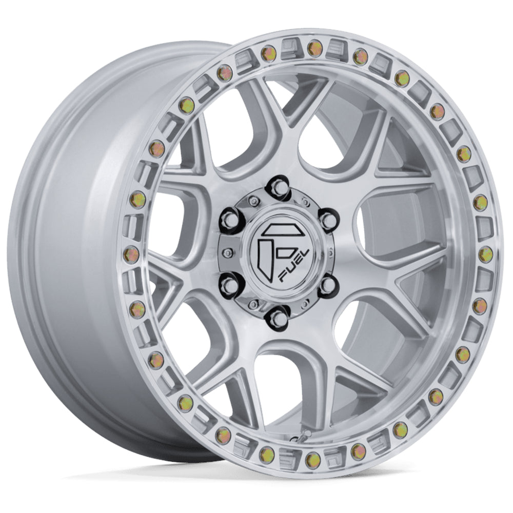 Fuel Puma Silver Machined Wheel