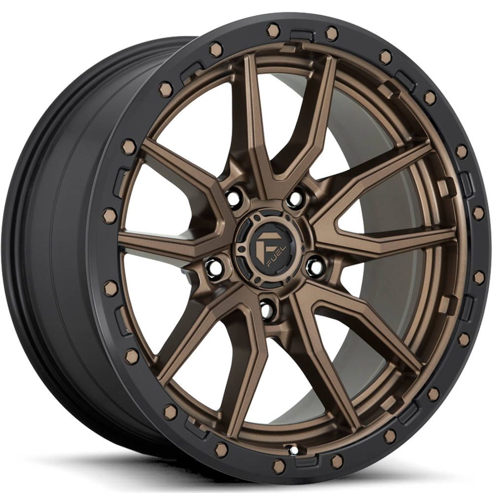 Fuel Rebel 5 Bronze Wheel