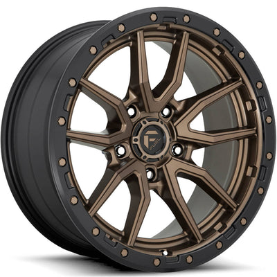 Fuel Rebel 5 Bronze Wheel