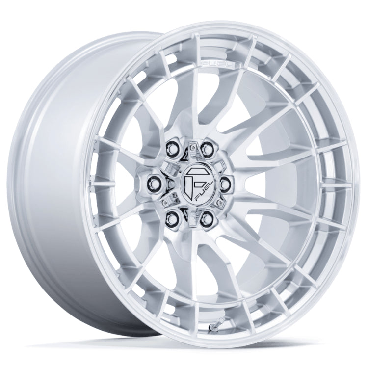 Fuel Revolt Hypersilver Machined Wheel