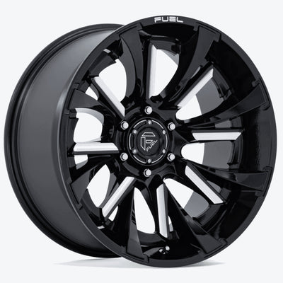 Fuel Tantrum Black Milled Wheel