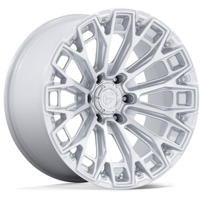 Fuel Trax Silver Machined Wheel