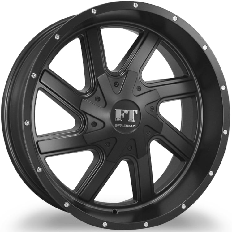 Full Throttle FT-1 Satin Black Wheel