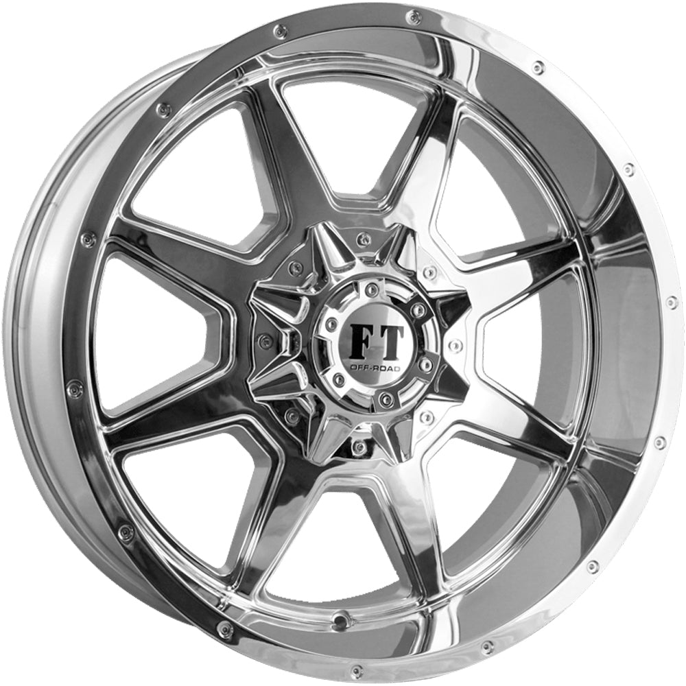 Full Throttle FT-2 Chrome Wheel