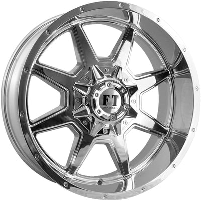 Full Throttle FT-2 Chrome Wheel
