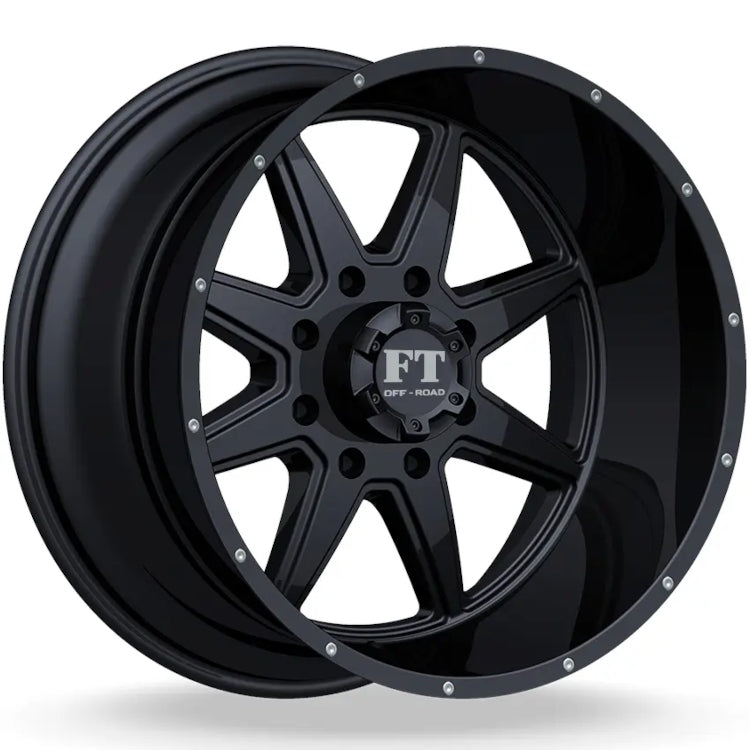 Full Throttle FT-2 Satin Black Wheel