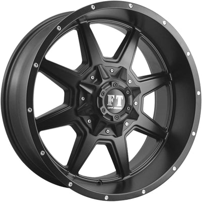 Full Throttle FT-2 Satin Black Wheel
