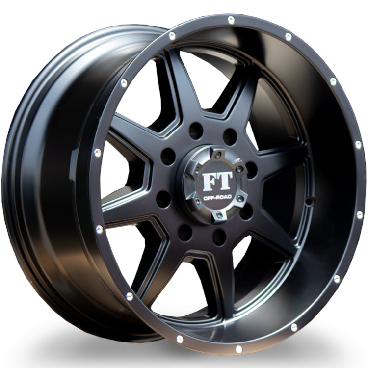 Full Throttle FT-2 Satin Black Wheel