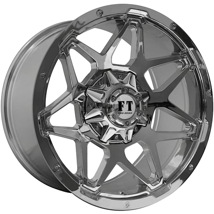 Full Throttle FT-4 Chrome Wheel