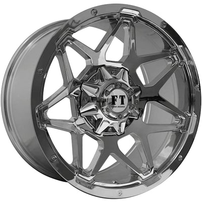 Full Throttle FT-4 Chrome Wheel