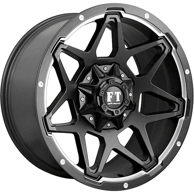 Full Throttle FT-4 Black Wheel