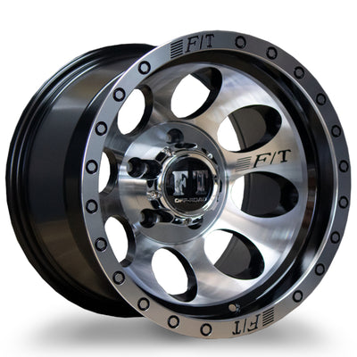 Full Throttle FT-5096 Black Machined Wheel