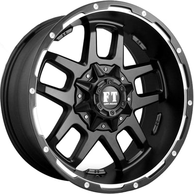 Full Throttle FT-6 Black Wheel