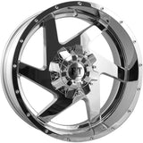 Full Throttle FT-6052 Chrome Wheel