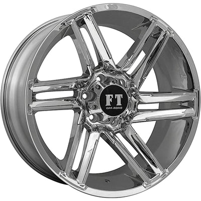 Full Throttle FT-7 Chrome Wheel