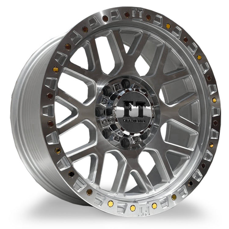 Full Throttle FT13 Silver Machined Wheel