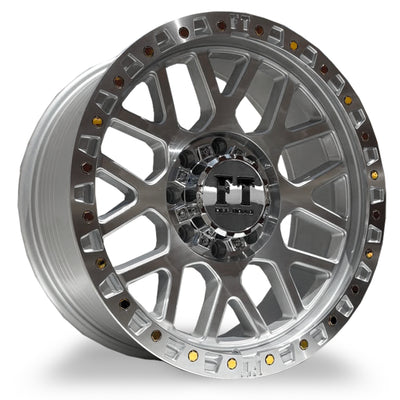 Full Throttle FT13 Silver Machined Wheel