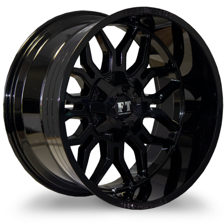 Full Throttle FT9 Gloss Black Wheel