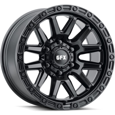 G-FX TR-26 Matte Black Wheel