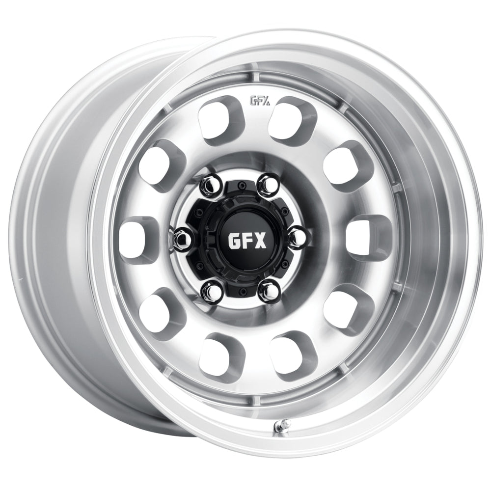 G-FX TR-35 Silver Machined Wheel