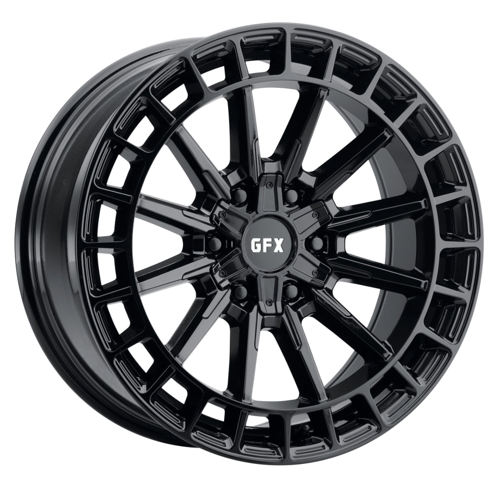 G-FX TR-37 Gloss Black Wheel