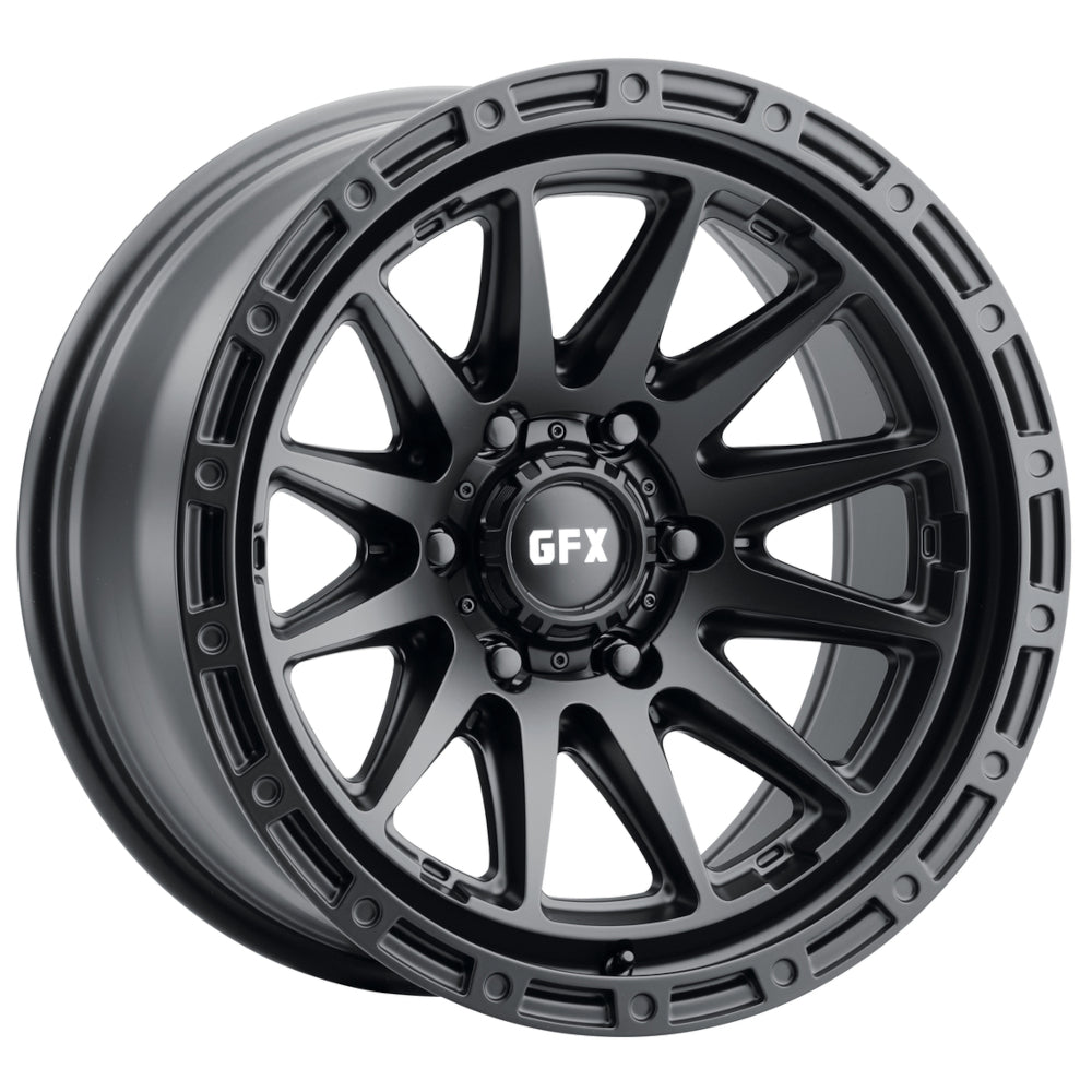 G-FX TR-38 Matte Black Wheel